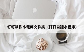 嘉兴钉钉制作小程序文件夹（钉钉自建小程序）